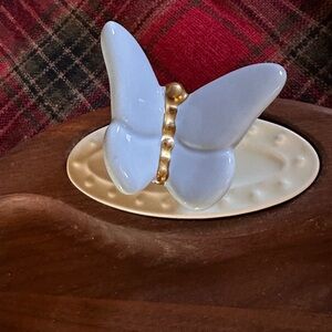 Nora Fleming Rare Blue Butterfly Mini